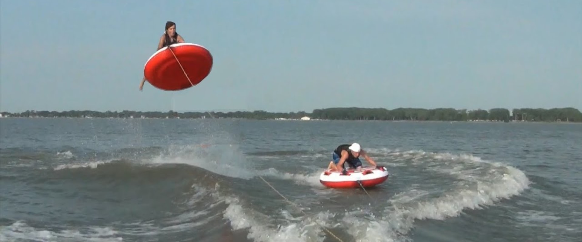 Can a jet ski pull a 2 person tube?
